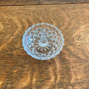 Vintage engraved ring dish